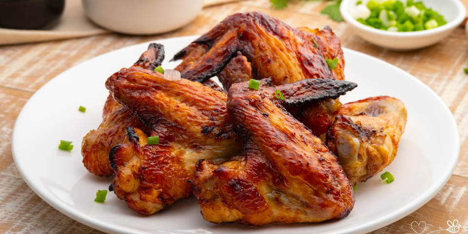 Recette Air Fryer - Ailes de poulet épicées