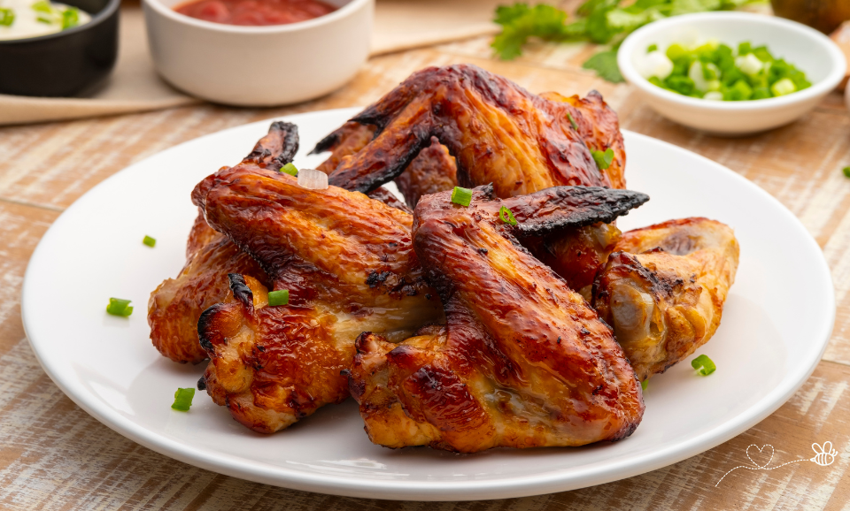Recette Air Fryer - Ailes de poulet épicées